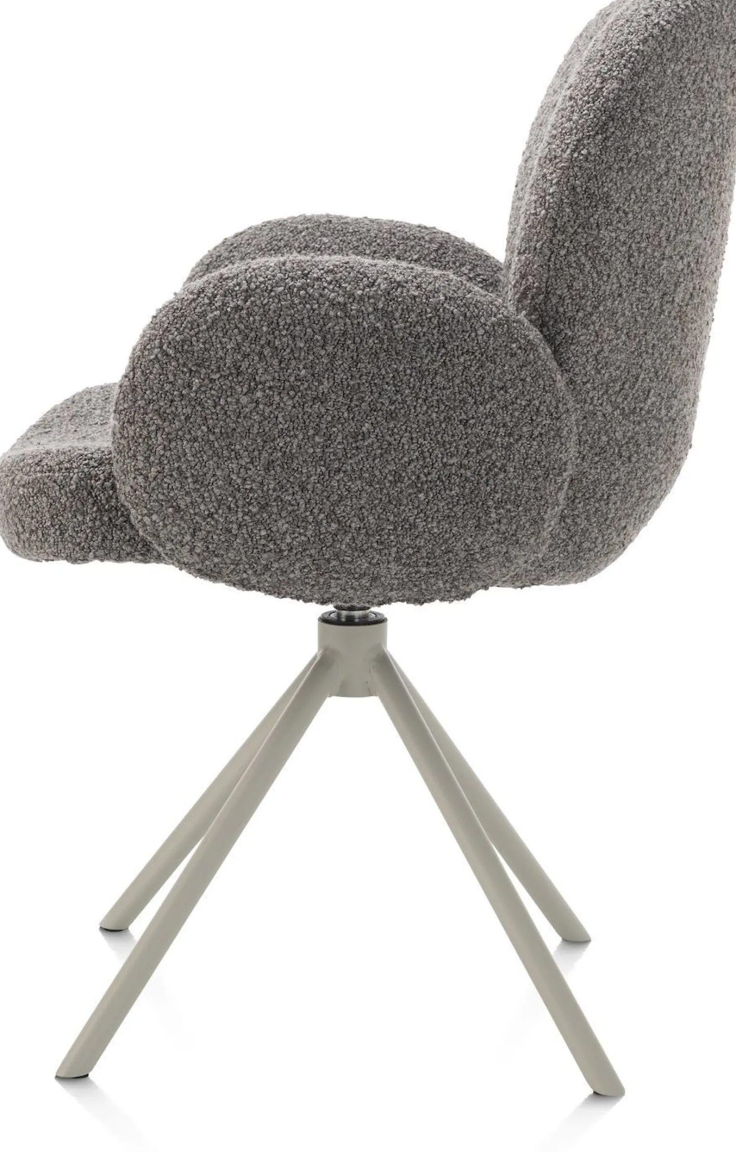 Eetkamerstoelen Met Armleuning-XOOON Jaxon Armstoel Lever, Silk Grey