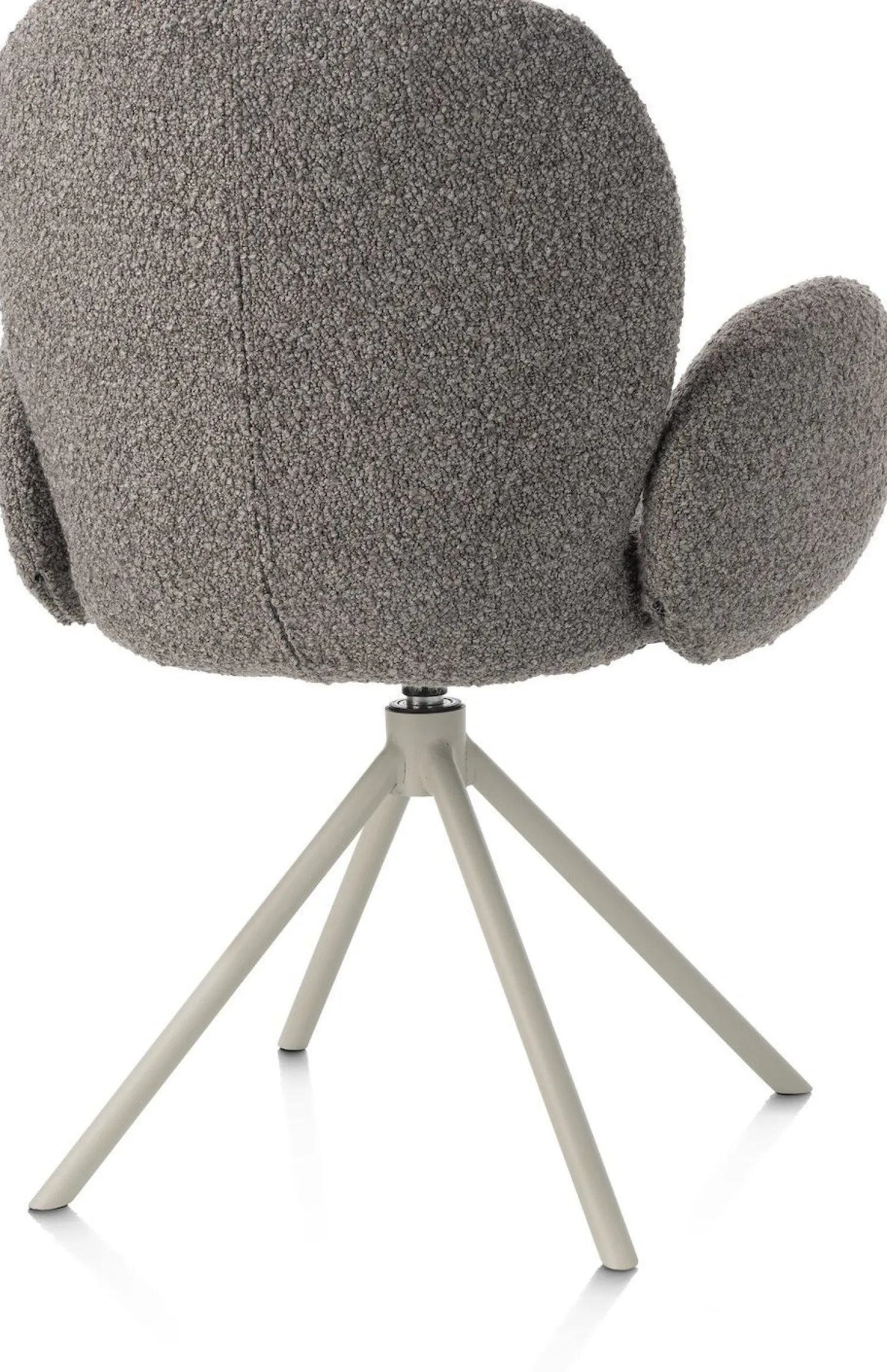 Eetkamerstoelen Met Armleuning-XOOON Jaxon Armstoel Lever, Silk Grey