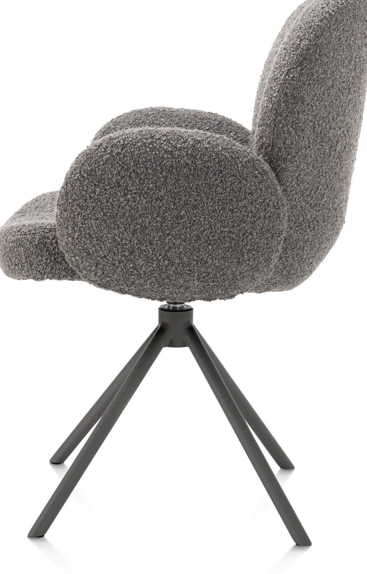 Eetkamerstoelen Met Armleuning-XOOON Jaxon Armstoel Lever, Grafiet