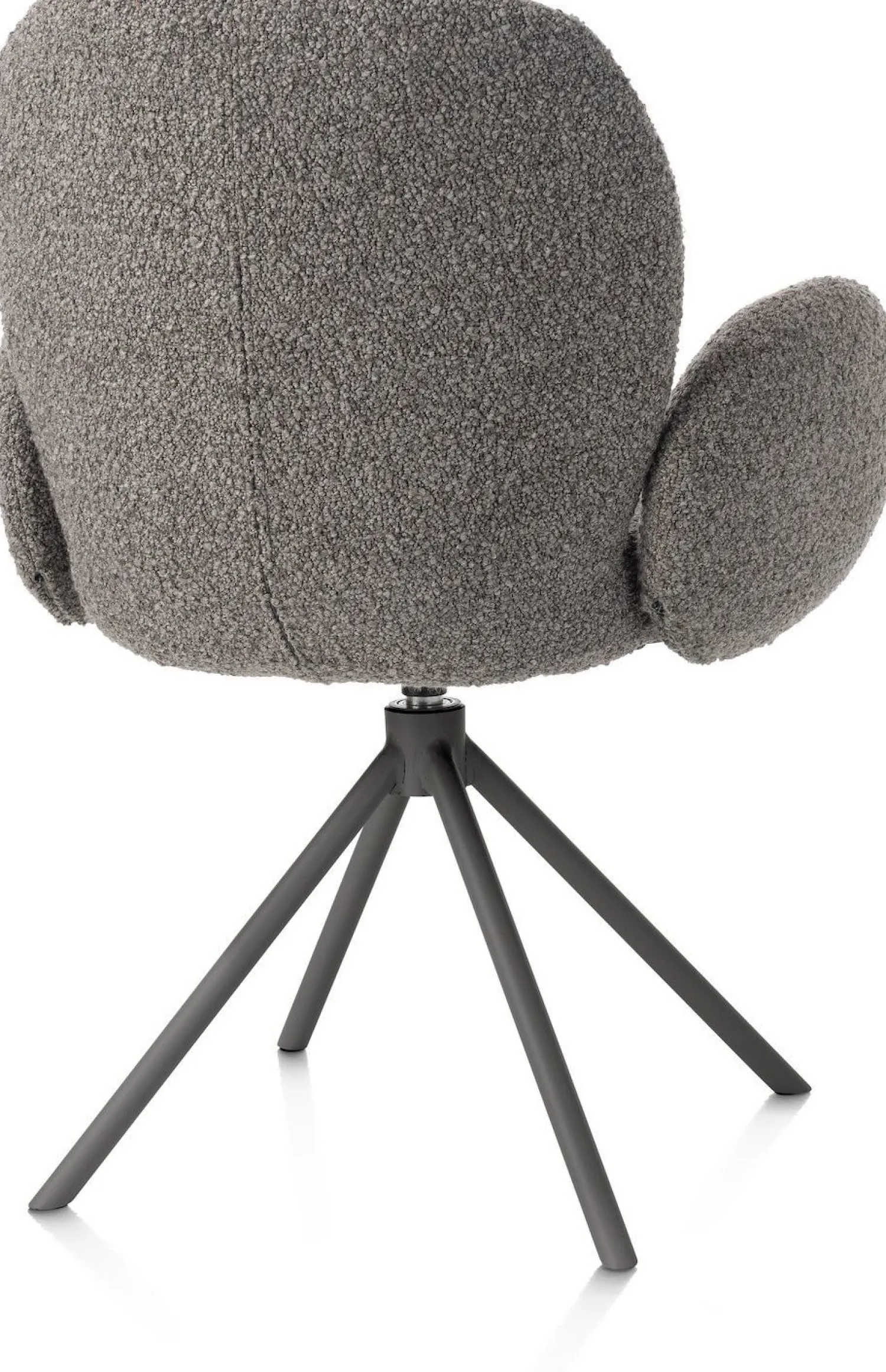 Eetkamerstoelen Met Armleuning-XOOON Jaxon Armstoel Lever, Grafiet