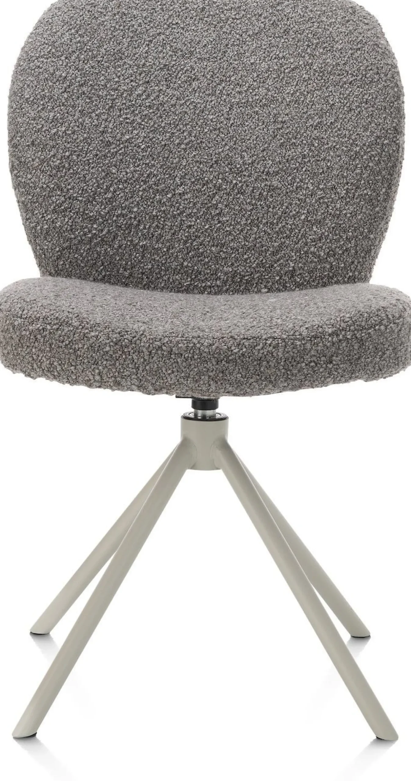 Eetkamerstoelen Zonder Armleuning-XOOON Jaxon Eetkamerstoel Lever, Silk Grey