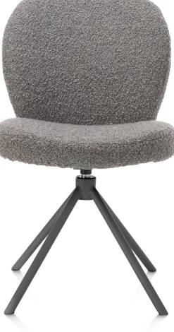 Eetkamerstoelen Zonder Armleuning-XOOON Jaxon Eetkamerstoel Lever, Grafiet
