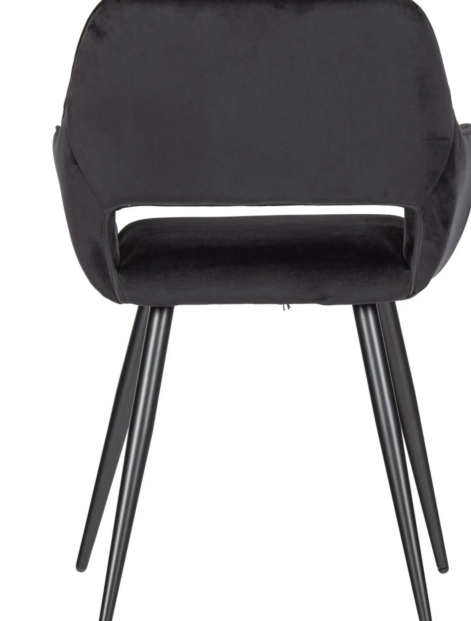 Eetkamerstoelen Met Armleuning-WOOOD Jelle set van 2 Eetkamerstoel Black