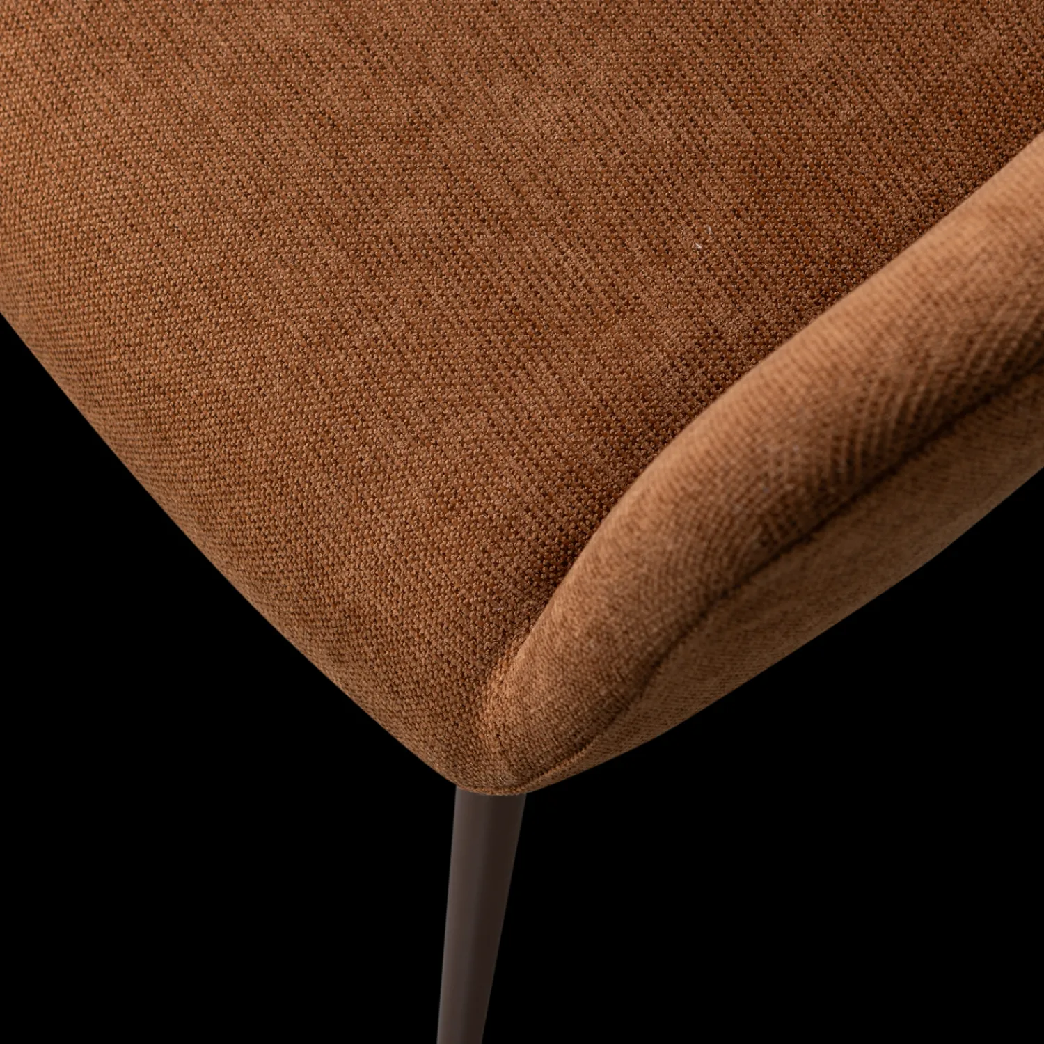 Eetkamerstoelen Met Armleuning-WOOOD Jenny Eetkamerstoel Bruin
