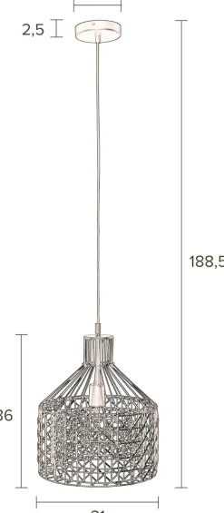 Industriële Hanglampen|Industriële Hanglampen-Dutchbone Jim Hanglamp