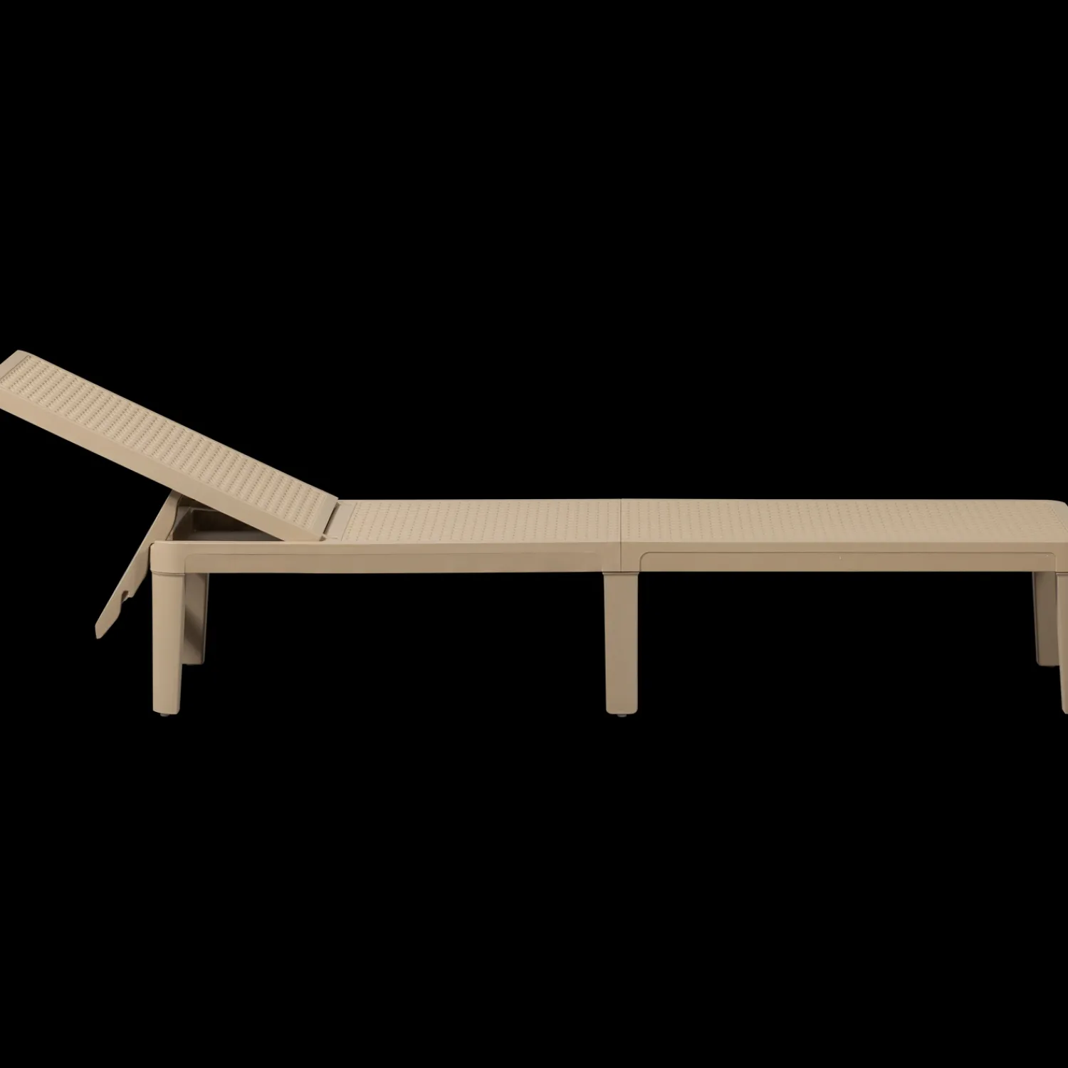 Tuinstoelen-WOOOD Jinte Ligbed Zand