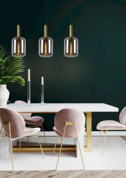 Moderne Hanglampen|Moderne Hanglampen-Lucide Joanet Hanglamp Goud