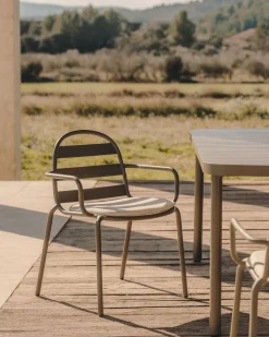 Tuinstoelen-Kave Home Joncols Tuinstoel Groen