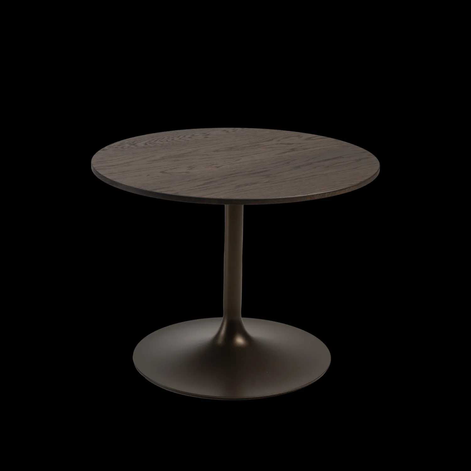 Ronde Bijzettafels-Eijerkamp Collectie Jones Bijzettafel Smoke Brown