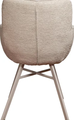 Eetkamerstoelen Met Armleuning-Eijerkamp Collectie Jordan Landon Armstoel Beige