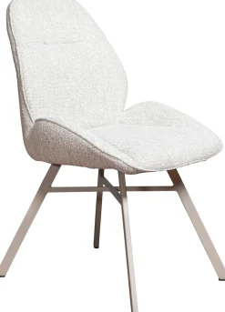 Eetkamerstoelen Zonder Armleuning-Eijerkamp Collectie Jordan Trevor Eetkamerstoel Linen