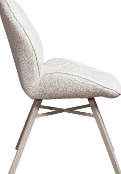 Eetkamerstoelen Zonder Armleuning-Eijerkamp Collectie Jordan Trevor Eetkamerstoel Linen