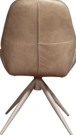 Eetkamerstoelen Zonder Armleuning-Eijerkamp Collectie Jordan Trevor Eetkamerstoel Taupe
