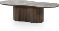 Organische Salontafels-Eleonora Jordy Salontafel Bruin