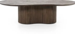 Organische Salontafels-Eleonora Jordy Salontafel Bruin