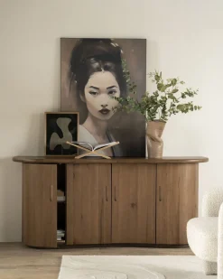 Dressoirs-Eleonora Josh Dressoir Bruin