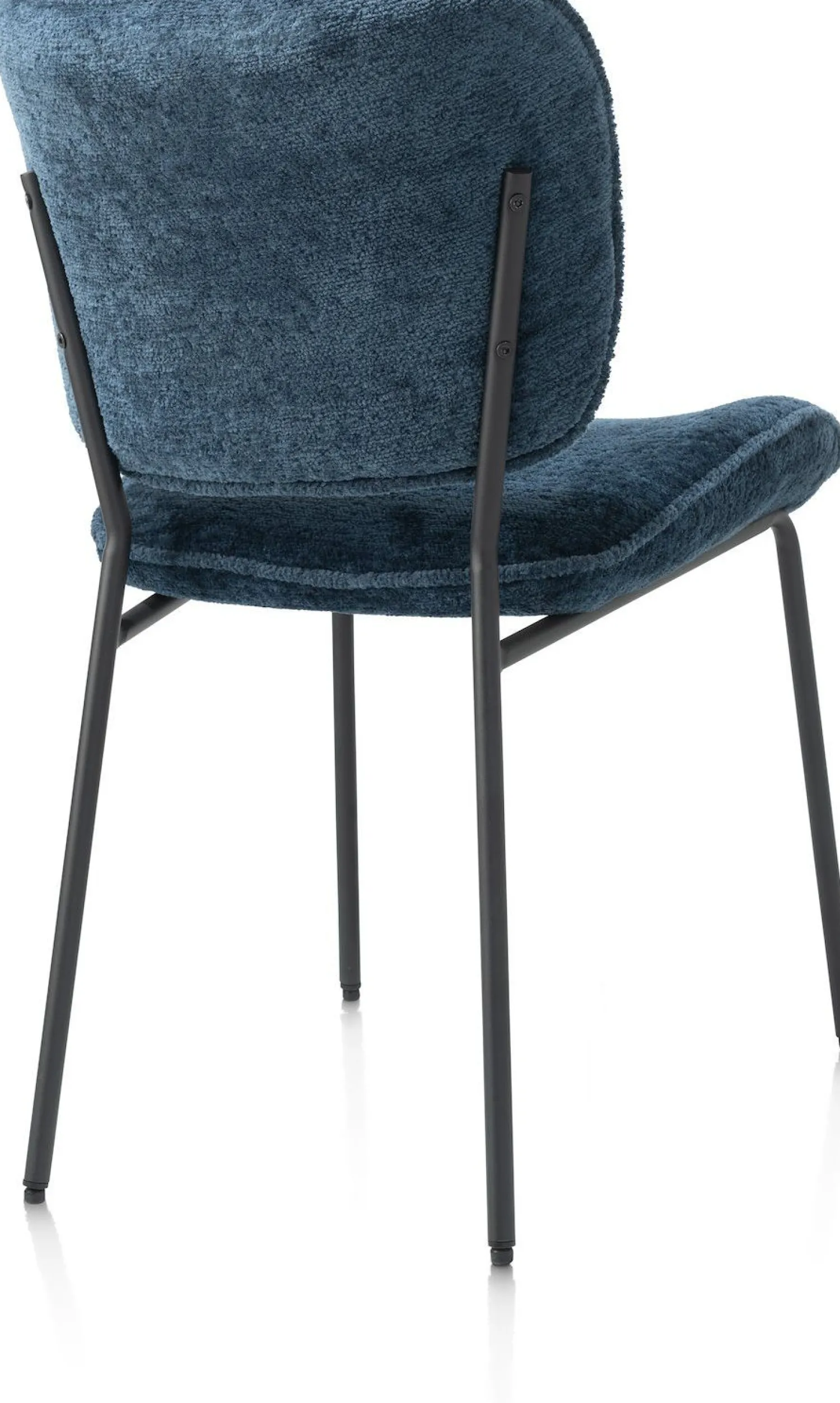 Eetkamerstoelen Zonder Armleuning-Henders en Hazel Julia Eetkamerstoel Blauw