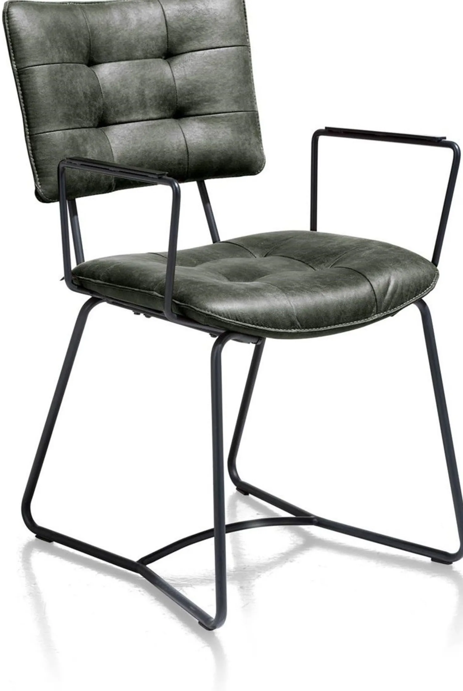 Eetkamerstoelen Met Armleuning-Henders en Hazel Julien Armstoel Groen