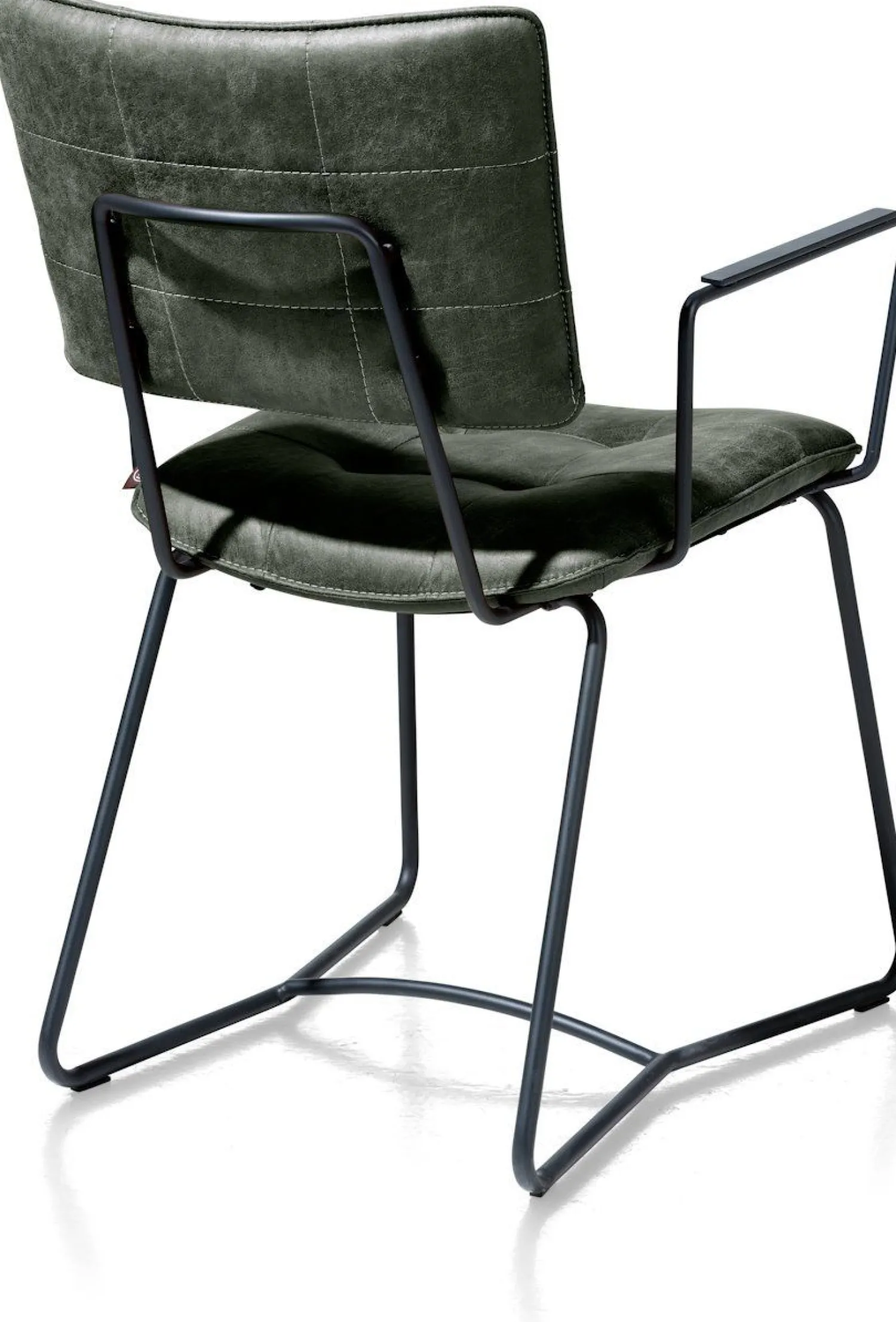 Eetkamerstoelen Met Armleuning-Henders en Hazel Julien Armstoel Groen