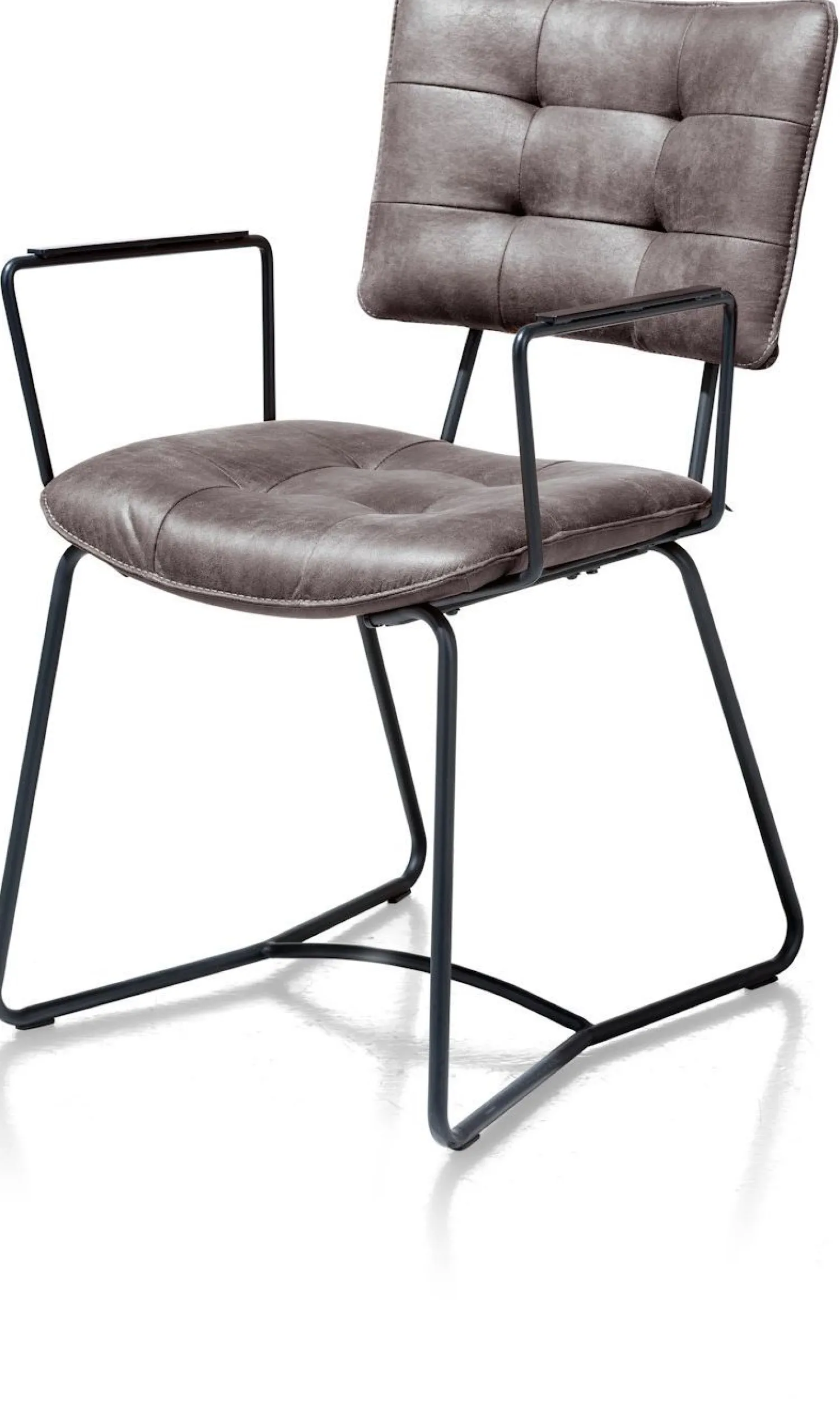 Eetkamerstoelen Met Armleuning-Henders en Hazel Julien Armstoel Antraciet