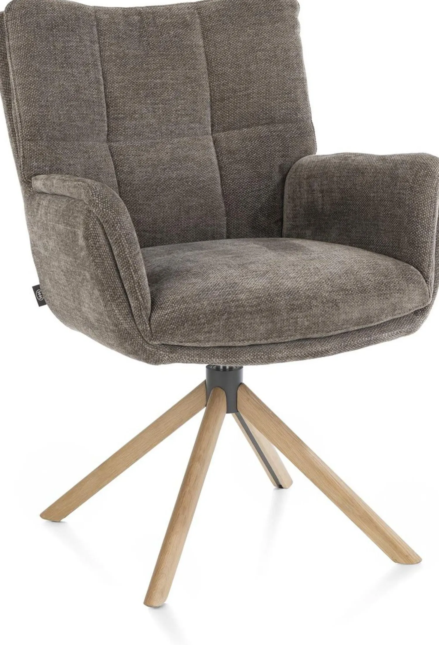 Eetkamerstoelen Met Armleuning-Henders en Hazel Juna Armstoel Bruin