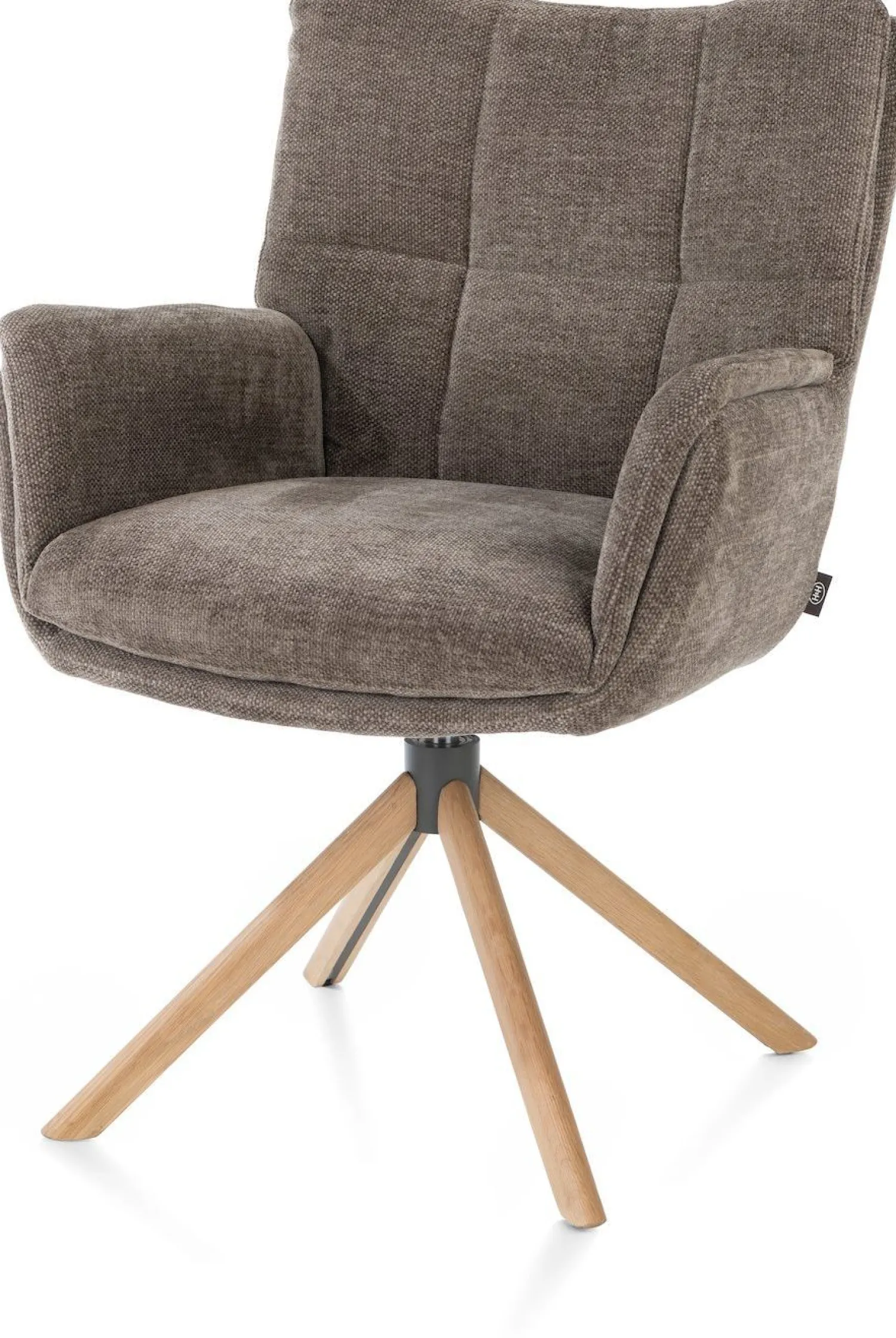 Eetkamerstoelen Met Armleuning-Henders en Hazel Juna Armstoel Bruin