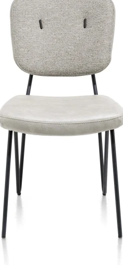 Eetkamerstoelen Zonder Armleuning-XOOON June Eetkamerstoel Taupe