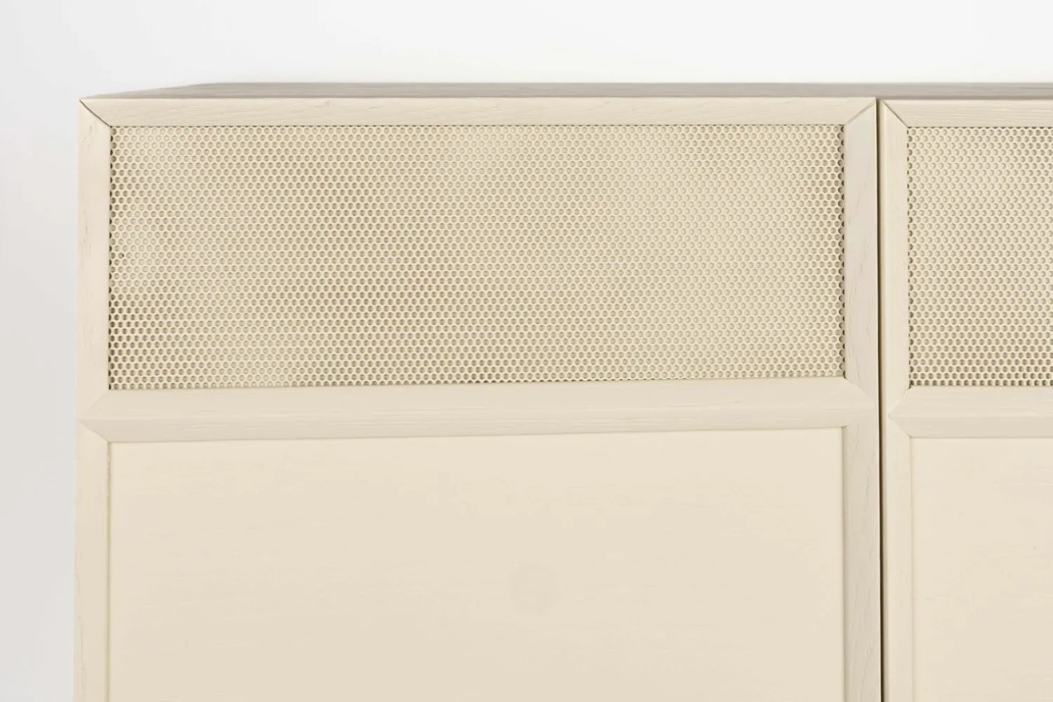 Opbergkasten|Opbergkasten-Zuiver June Highboard Beige