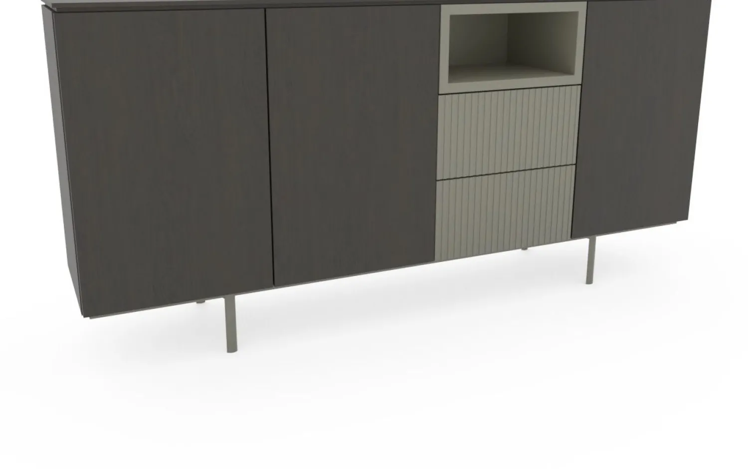 Dressoirs-Eijerkamp Collectie Junite Dressoir Zwart