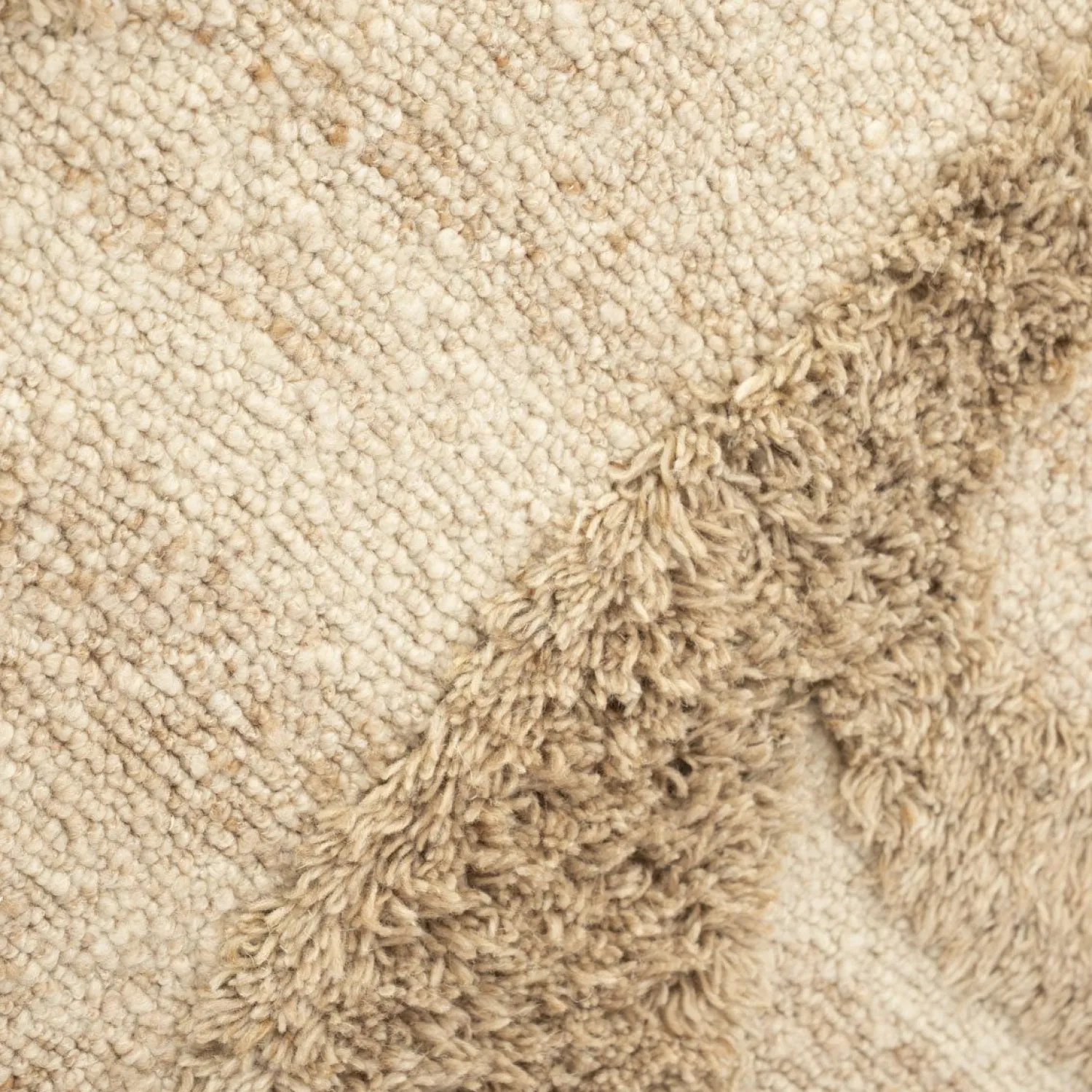 Vloerkleden|Wollen Vloerkleden-By Boo Kabe Vloerkleed Naturel