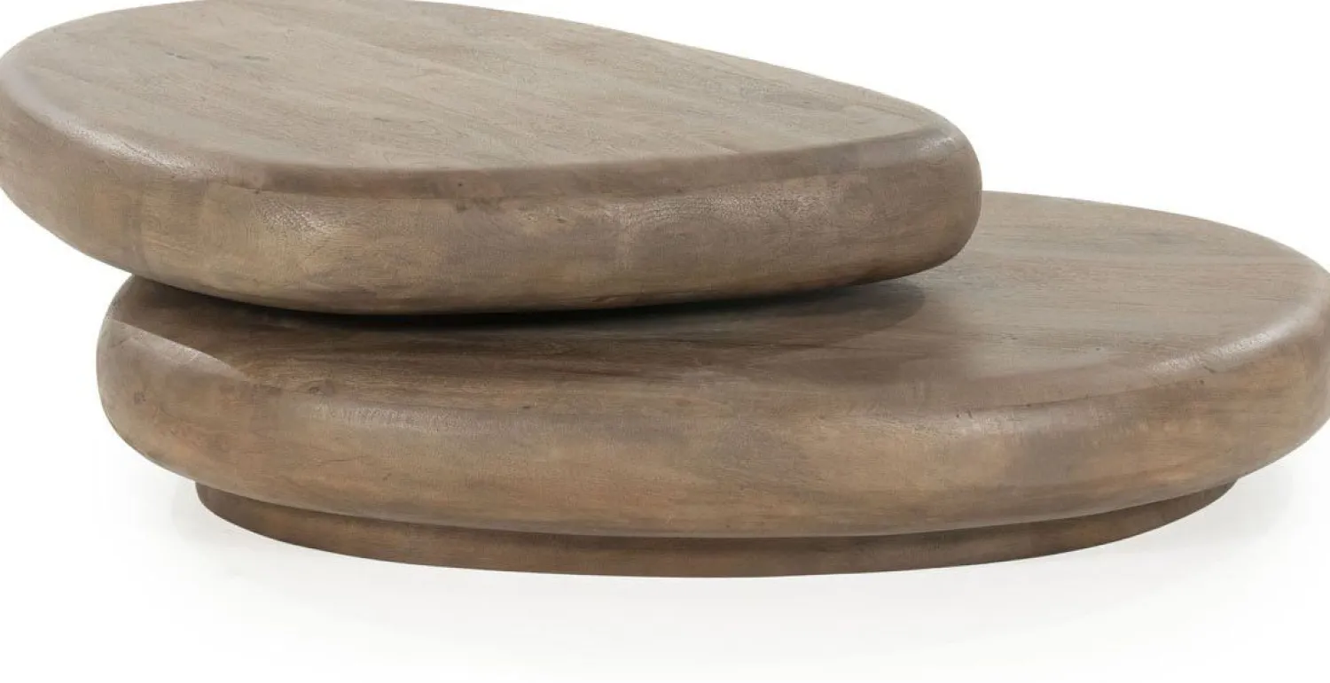 Organische Salontafels-By Boo Kabo Salontafel Brown