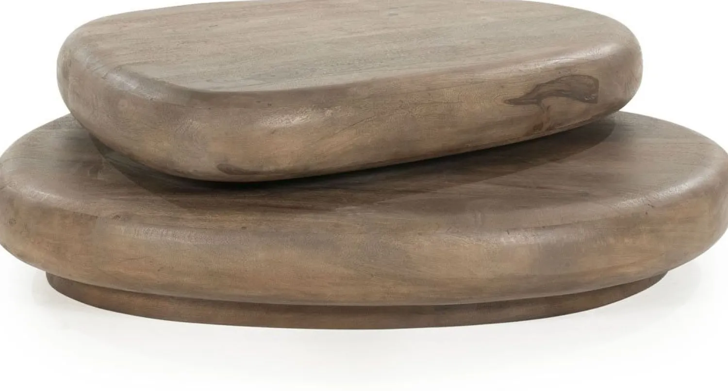 Organische Salontafels-By Boo Kabo Salontafel Brown