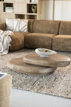 Organische Salontafels-By Boo Kabo Salontafel Light Brown
