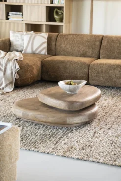 Organische Salontafels-By Boo Kabo Salontafel Light Brown