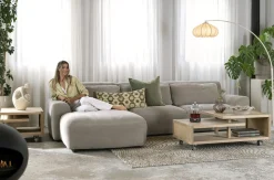 Elementenbanken-Henders en Hazel Kai Elementenbank Creme