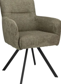Eetkamerstoelen Met Armleuning-Trendhopper Kaira Eetkamerstoel Hunter