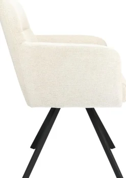 Eetkamerstoelen Met Armleuning-Trendhopper Kaira Eetkamerstoel Natural