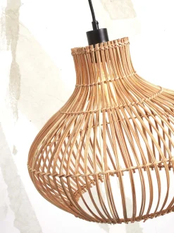 Hanglampen|Hanglampen-Good&Mojo Kalahari Hanglamp Natural, Black