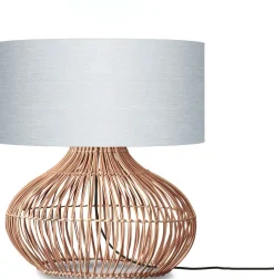 Tafellampen|Tafellampen-Good&Mojo Kalahari M Tafellamp Natural, Light Grey