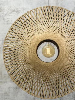 Hanglampen|Hanglampen-Good&Mojo Kalimantan Bamboo Hanglamp Natural/black