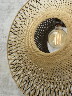 Hanglampen|Hanglampen-Good&Mojo Kalimantan Bamboo Hanglamp Natural/black
