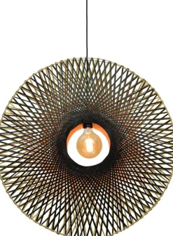 Hanglampen|Hanglampen-Good&Mojo Kalimantan Bamboo Hanglamp Natural/black