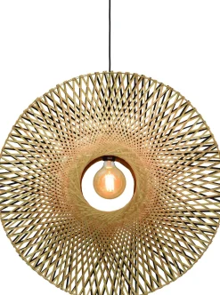 Hanglampen|Hanglampen-Good&Mojo Kalimantan Bamboo Hanglamp Natural/black