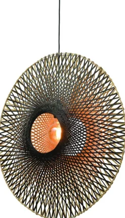 Hanglampen|Hanglampen-Good&Mojo Kalimantan Bamboo Hanglamp Natural/black
