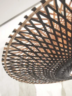 Hanglampen|Hanglampen-Good&Mojo Kalimantan M Hanglamp Black, Natural