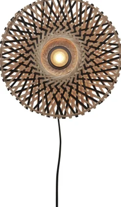 Wandlampen|Wandlampen-Good&Mojo Kalimantan Natural Black Wandlamp Natural, Black