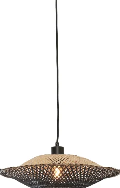 Hanglampen|Hanglampen-Good&Mojo Kalimantan S Hanglamp Black, Natural