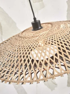 Hanglampen|Hanglampen-Good&Mojo Kalimantan S Hanglamp Black, Natural