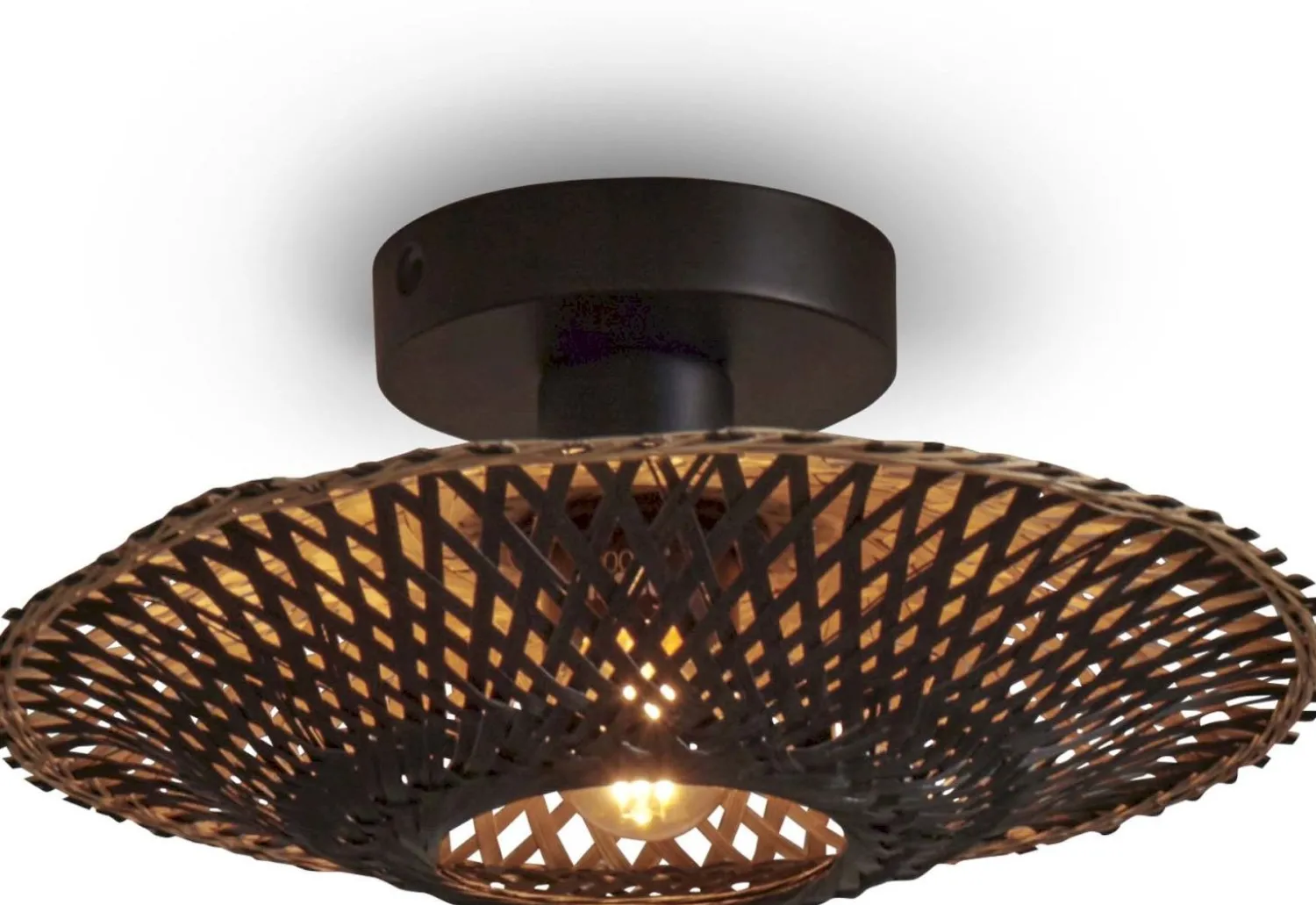 Plafondlampen|Plafondlampen-Good&Mojo Kalimantan XS Plafondlamp Black