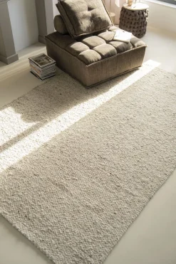 Vloerkleden|Wollen Vloerkleden-By Boo Kalme Vloerkleed Bruin